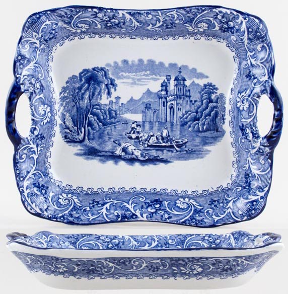 Dish rectangular c1930s